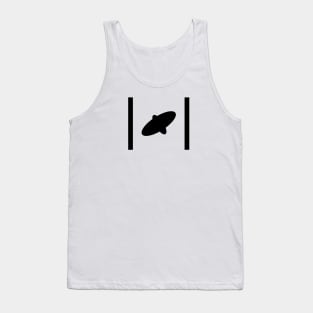 GIMBAL UFO / UAP Graphic (Black) Tank Top